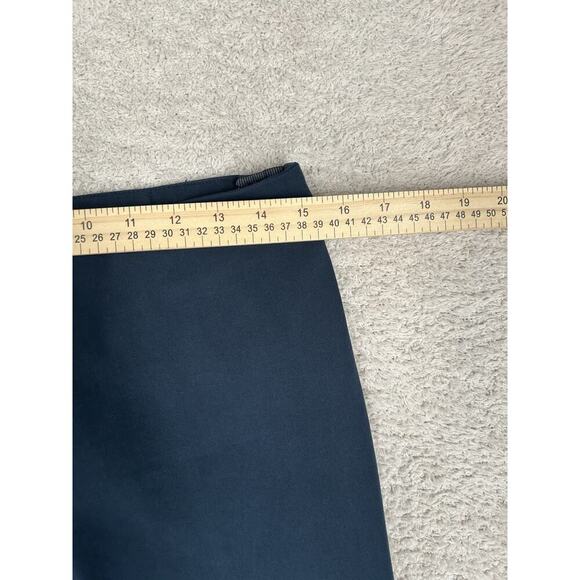 Brunello Cucinelli Womens Navy Blue Work Trousers Size 8 Made in Italy Cotton - Picture 7 of 7